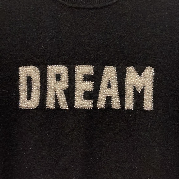 Sandro Paris| Charles Dream Pearl Wool Cashmere Blend Black Sweater| Small/1 - Picture 3 of 7